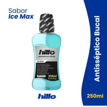 Imagem de Enxaguante Bucal Ice Max 250ml Hillo Antisséptico Bucal