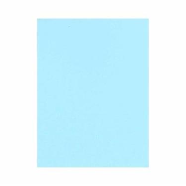 Imagem de Kit 10 Cartolinas 48x66cm Com 5 Cores Disponiveis (Branco, Azul, Rosa, Verde e Amarelo). (Azul)