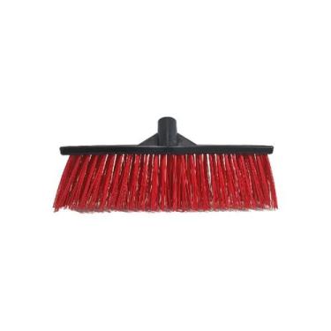 Imagem de Vassoura Nylon Limpeza Pesada Rosca Sem Cabo - Redomma