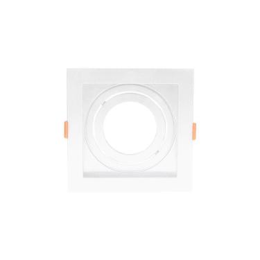 Imagem de Spot De Embutir Recuado Blumenau Clean Para Lâmpada Par 20 E27 Quadrado Bivolt Branco