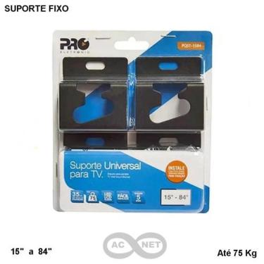 Imagem de Suporte Fixo para TV LED/LCD 15" - 84" - Tomate/Proeletronic