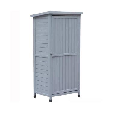 Imagem de LICONG-2020 Armários de armazenamento ao ar livre Armário de armazenamento externo Armário de armazenamento de jardim e quintal Armário de utilidades domésticas Armário de ferramentas caixas de