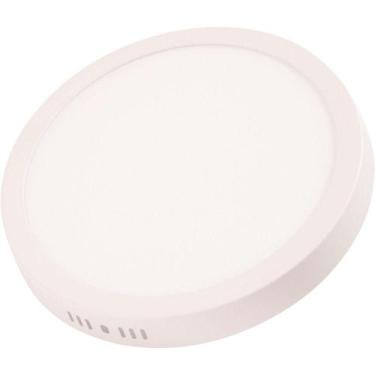 Imagem de Plafon Led Tramontina Redondo De Sobrepor 18 W 6500 K Luz Branca Tramo