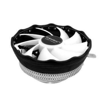 Imagem de Cooler de CPU RGB 120mm 3Pin PWM - Compatível com Intel e AMD, Preto, 