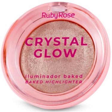 Imagem de Iluminador Facial Baked Crystal Glow Ruby Rose HBM700, Pink Champagne