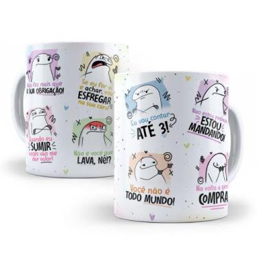 Imagem de Caneca de Cerâmica Personalizada 325ml Flork Mães - ILBN