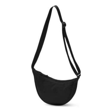 Imagem de Bolsa Feminina Transversal Média Meia Lua Tecido Espaçosa - Alwy