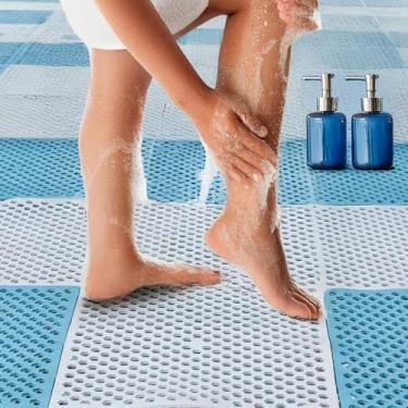 Imagem de 24 Tapete Piso Antiderrapante Estrado Pvc Banheiro Box Canil - Tribosh