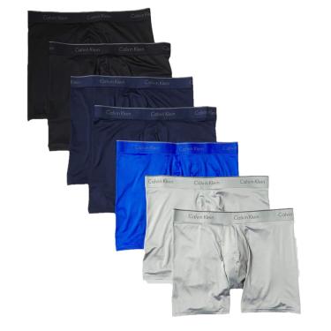 Imagem de Cuecas boxer Calvin Klein Micro Stretch, pacote com 7 unidades para homens