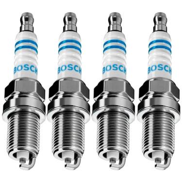 Imagem de Jogo Vela de Ignição Chevrolet Corsa Sedan 1.4 2008 a 2012 Bosch