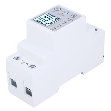 Imagem de Protetor de Tensão Dispositivo de Proteção de Recuperação Automática de Fase Com Tensão Exibição de Energia para Casa (63a)