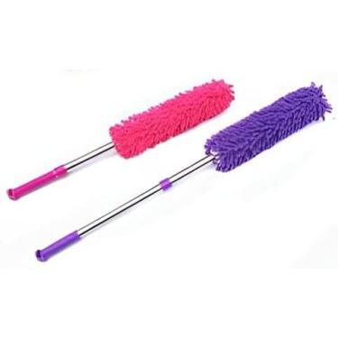 Imagem de Espanador de Microfibra Lavável e Extensível: Poeira Eliminada com Cabo de Inox Macio e Extensor - Limpeza Perfeita e Sem Esforço - NEXUS MARKET (2)