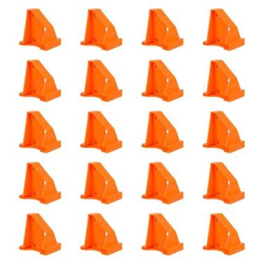 Imagem de Bothyi Acessórios para piso de piso de piso de 20 peças, laminados de piso, 1/4 de polegada de 1/2 polegada, ferramenta de instalação de piso de madeira para, Laranja