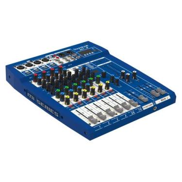 Imagem de Mesa De Som Soundcraft Mi8 8 Canais Profissional com Efeitos Mi 8 Seri