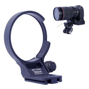 Imagem de iShoot Anel de montagem de tripé de colar de lente compatível com Canon RF 15-35 mm F2.8L é USM, suporte de lente inferior é Arca-Swiss Fit placa de liberação rápida para braçadeira de cabeça de tripé