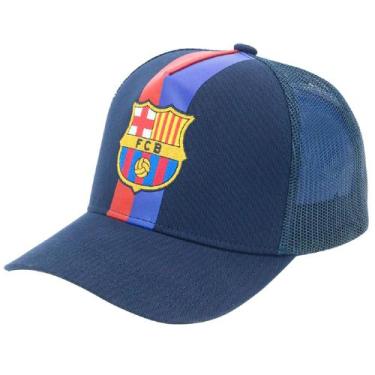 Imagem de Boné Barcelona SuperCap Trucker Mediterrâneo - Masculino, Único, Azul