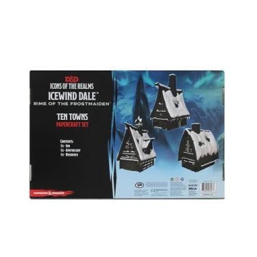 Imagem de WizKids D&D Icons of The Realms: Icewind Dale: Rime of The Frostmaiden - Ten Towns Papercraft Set