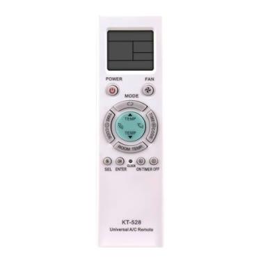 Imagem de AULCMEET Controle remoto universal AC KT-528 para operadora auxiliar Sanyo Panasonic ar condicionado controle remoto AC A/C