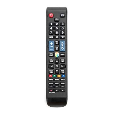 Imagem de Controle remoto de substituição AA59-00582A compatível com Samsung TV UN32EH4500 UN46ES6100F UN32EH5300 UN40EH5300F UN40ES6100F UN46EH5300F UN32EH5300FXZA UN40ES6100FXZATS01 UN46ES6100FXZATS01 UN40EH5300F