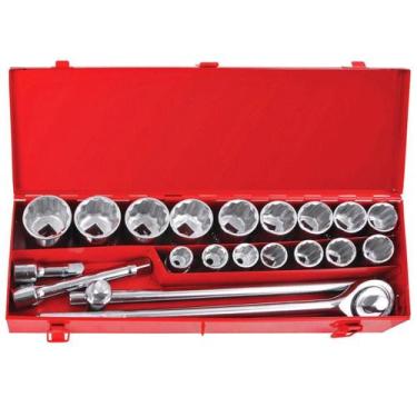 Imagem de Jogo De Soquete Sextavado 21 Peças (734521) - Onsite