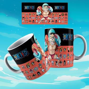 Imagem de Caneca De Porcelana 325ml Animes Decorada One Piece 5