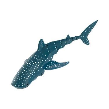 Imagem de Brinquedo Submarino Tubarão RC Com Controle Remoto, Luzes E Spray De Á