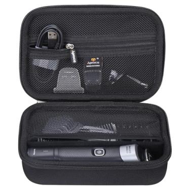 Imagem de Aproca Estojo Rígido Portátil Para Philips Norelcoseries 3000 5000 Mg3740/40 Mg3750/50 Mg5970/49, Aparador Elétrico Masculino, Barbeador E Acessórios (Somente Estojo)