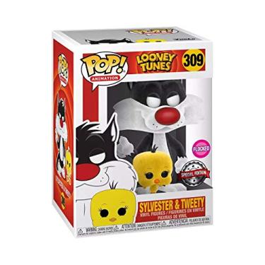 Imagem de Funko POP! Anima o: Looney Tunes #309 - Sylvester & Piu [Flocado] Exclusivo