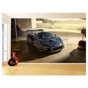 Imagem de Papel De Parede 3D Carro Mc Laren Pista Super 3,5M Car297 - Você Decor