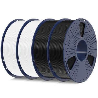 Imagem de Filamento de impressora 3D SUNLU PLA 1,75 mm  0,02 mm 4 kg, pacote com