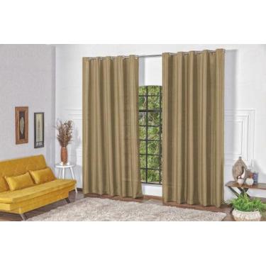 Imagem de Cortina Oxford - Casa Artuz, 2m, Caqui