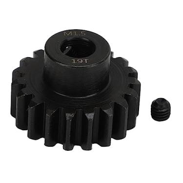 Imagem de RC Motor Gear M1.5 de 8 mm de orifício interno de aço rc pinhão com parafuso de ajuste M5 para 1/5 de veículo (19T)