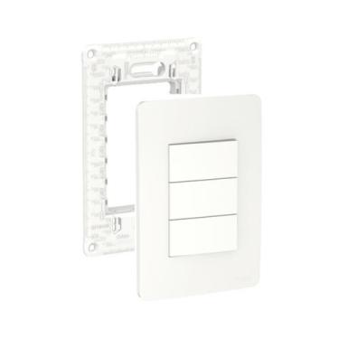 Imagem de Kit 4x2 Int Paralelo Duplo Int Intermediario Orion Schneider - legrand