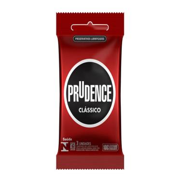 Imagem de Preservativo Lubrificado Prudence Clássico 3 Unidades