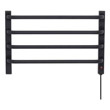 Imagem de Toalheiro Termico Parede Preto 127v Esquerdo 1 Toalha Flape