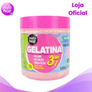 Imagem de Gelatina Natuhair SOS 3 em 1 500G - Natuhair Cosméticos