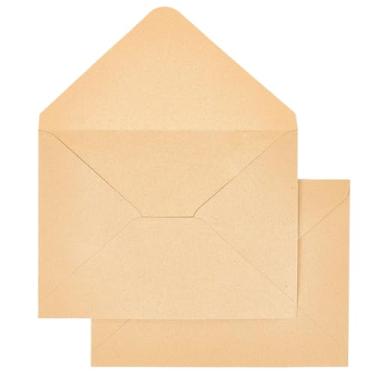 Imagem de CRASPIRE Envelope de papel kraft, 50 peças, 12 x 17 cm, sem janela, com aba em V, cartão de felicitações, formatura, festa, formal, selo, escritório, segurança, envelope, carta, Natal, casamento
