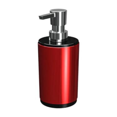 Imagem de ＫＬＫＣＭＳ Dispensador de sabonete líquido para as mãos, moderno, com bomba para detergente de louças, frasco de gel de banho recarregável para cozinha e, Vermelho