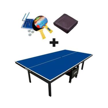 Imagem de MESA PING PONG MDF 1084 KLOPF + KIT Completo 5031 + Capa