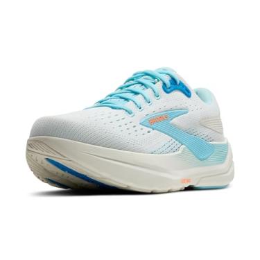 Imagem de Brooks Ghost Max 3 Neutral Tênis de corrida e caminhada masculino, Azul/Atomizador/Laranja, 46