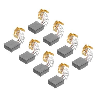 Imagem de PATIKIL Escovas de carbono 0,71 x 0,67 x 0,28 polegadas para motores elétricos, ferramenta elétrica, moedor angular, serra de mesa, reparo de peças sobressalentes, pacote com 8