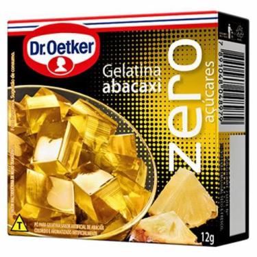Imagem de Gelatina Abacaxi Zero Dr.Oetker 12g - Dr.Oeteker