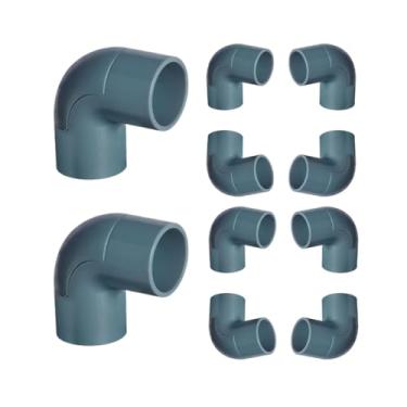 Imagem de Kit 10Un Cotovelo 90° C/Janela P/Eletroduto 1pol (Cinza)