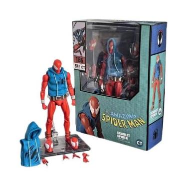 Imagem de Andrew Garfield Spiderman Mafex 001 Peter Parker Action Figure the Ama