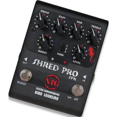 Imagem de Pedal Para Guitarra Shred Pro 9V Chave 3 Posições Spk Nig