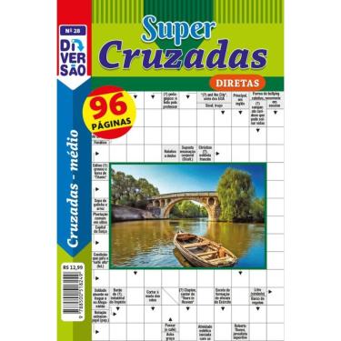 Imagem de Livro Diversão Super Palavras-Cruzadas Diretas 28: Nível médio