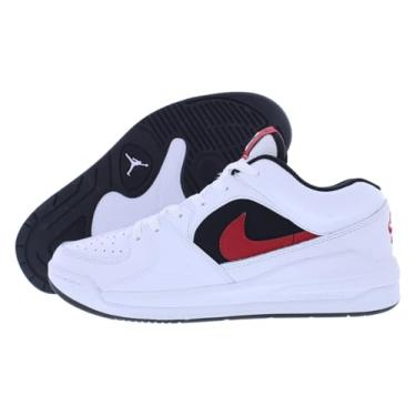 Imagem de Nike Tênis masculino Air Jordan Stadium 90, Branco/vermelho academia/preto e branco, 43