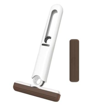 Imagem de DimyFew Mini esfregão de limpeza portátil, de limpeza de piso, absorvente potente, esfregão de esponja para sala de estar, vidro de carro, cozinha, 2. Substitua as Cabeças Do Esfregão