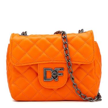 Imagem de Bolsa Feminina Matelassê Fecho Giratório Alça de Corrente - Pcintra, L