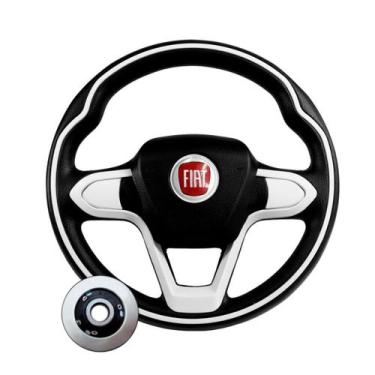 Imagem de Volante Fiat Italia Para Fiat Palio Uno Siena Strada Fiorino - Compatí